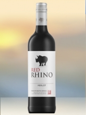 2020 Red Rhino Merlot Rotwein aus Südafrika